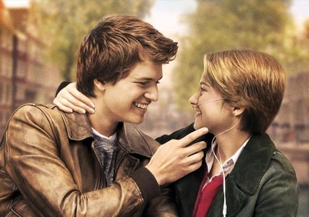 film colpa delle stelle con shailene woodley e ansel elgort