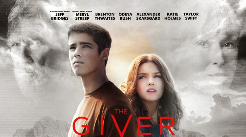 locandina del film the giver con brenton thwaites e taylor swift