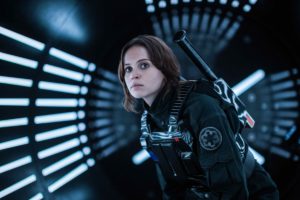 rogue one protagonista felicity star wars